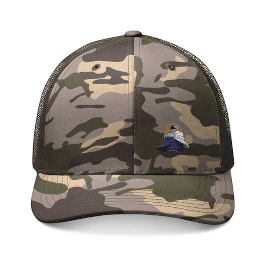 Camouflage Trucker Hat (Embroidery)