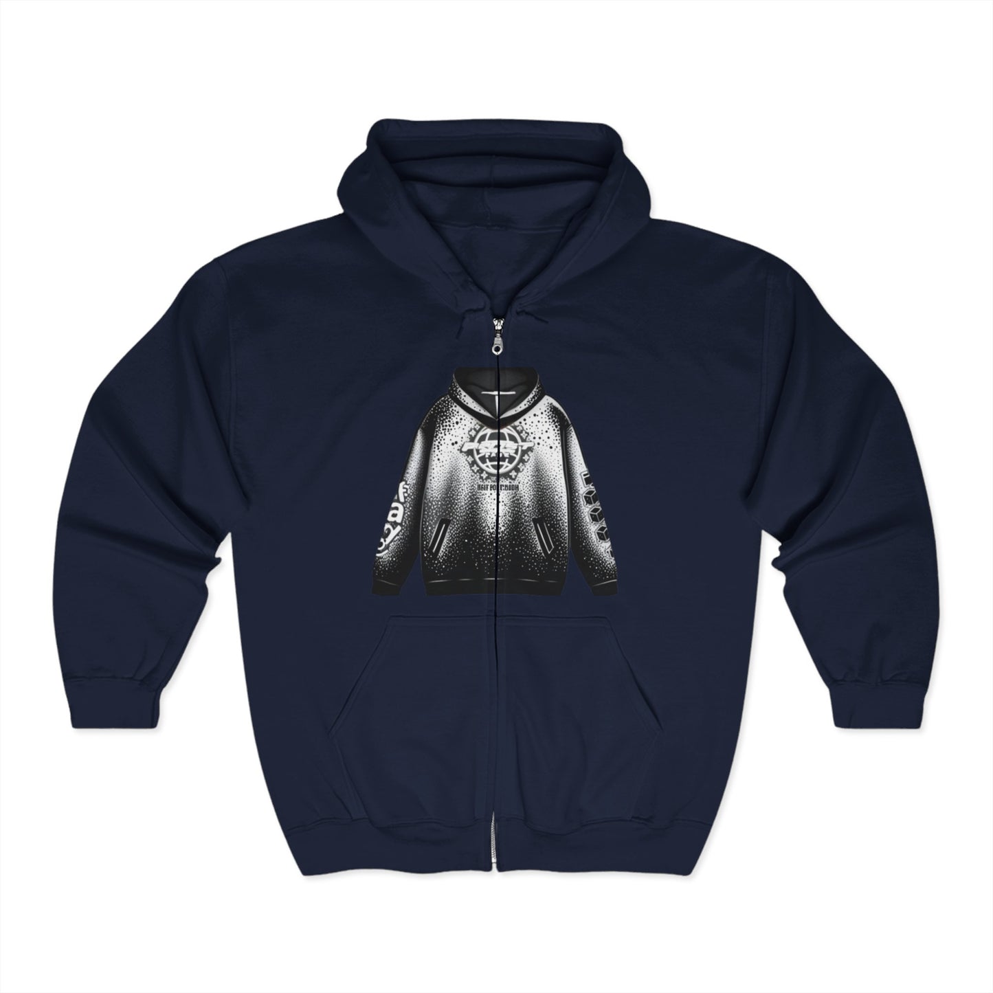 Full Zip Hooded Sweatshirt