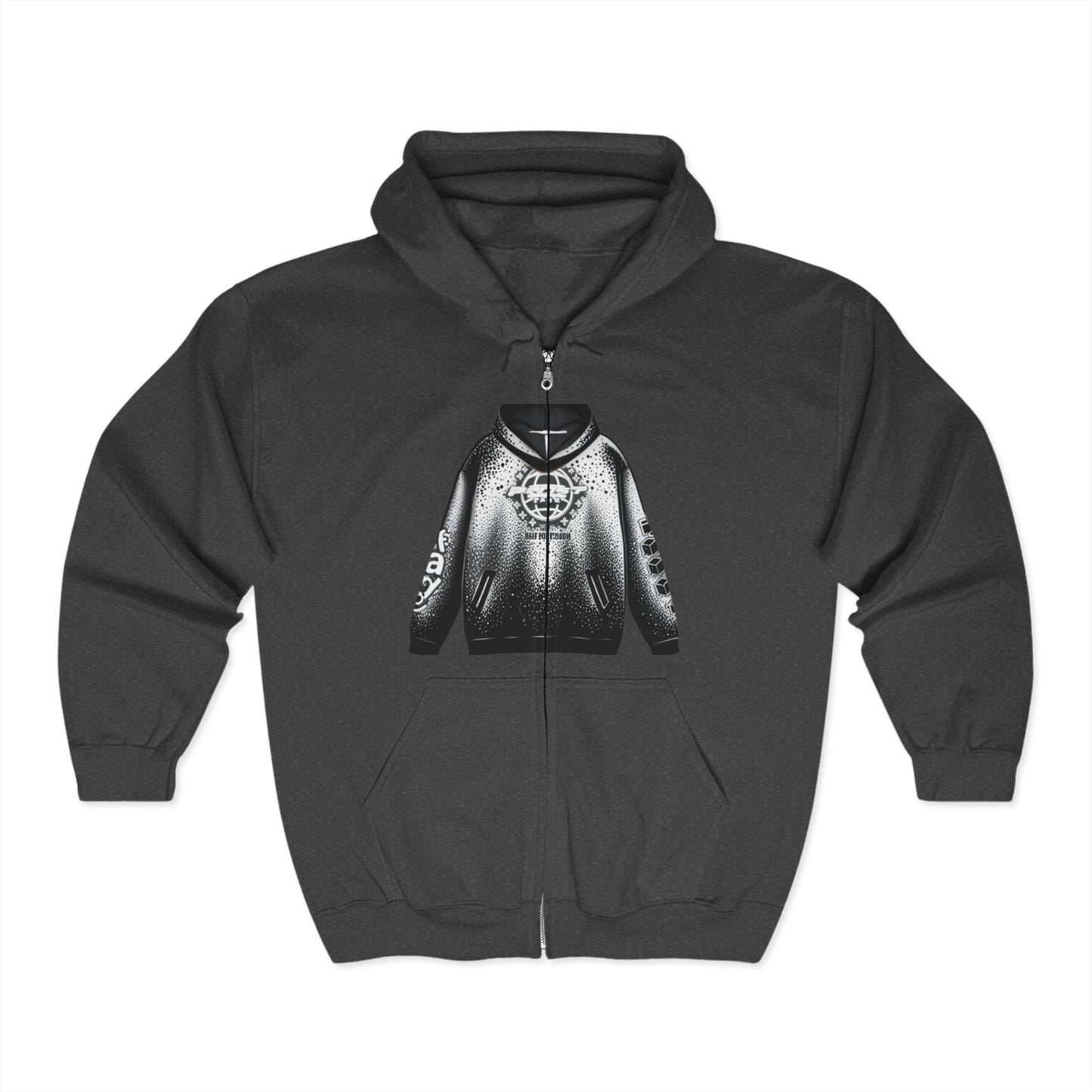 Full Zip Hooded Sweatshirt