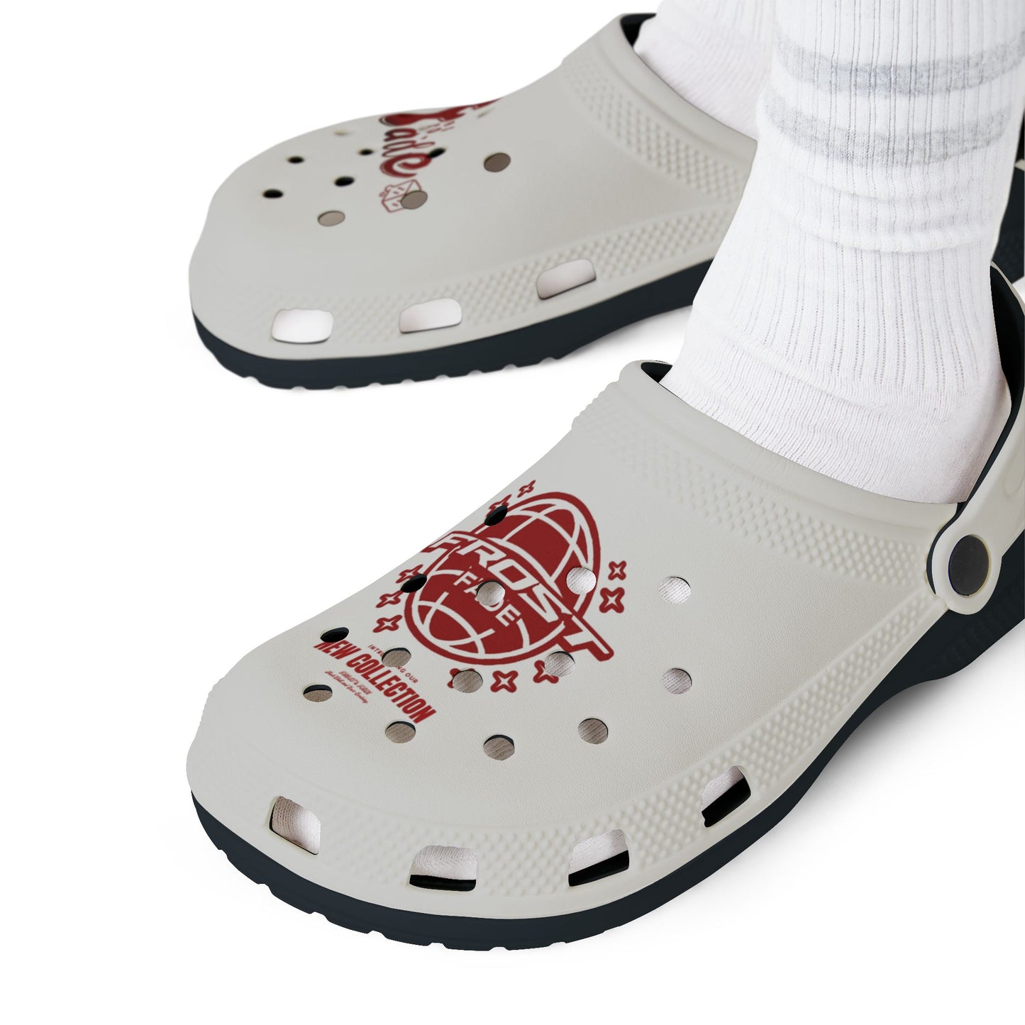 Frost and fade crocs