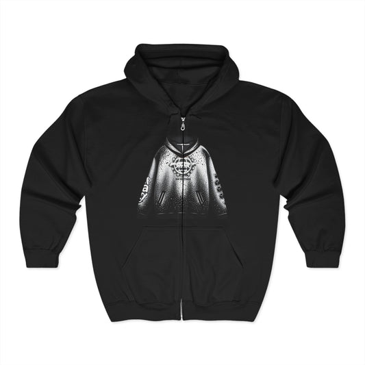 Full Zip Hooded Sweatshirt